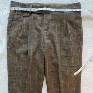 Tevrow + Chase Cropped Wool Pant